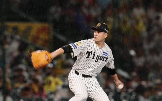 【阪神】さすが“大雨降太郎さん”　大竹耕太郎の初打席で雨が降り出すも巨人田中将大から安打