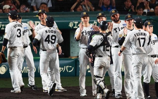 【阪神】２位巨人に連勝で優勝M23が点灯！　絶好調坂本がV打　森下死球で途中交代し心配も…