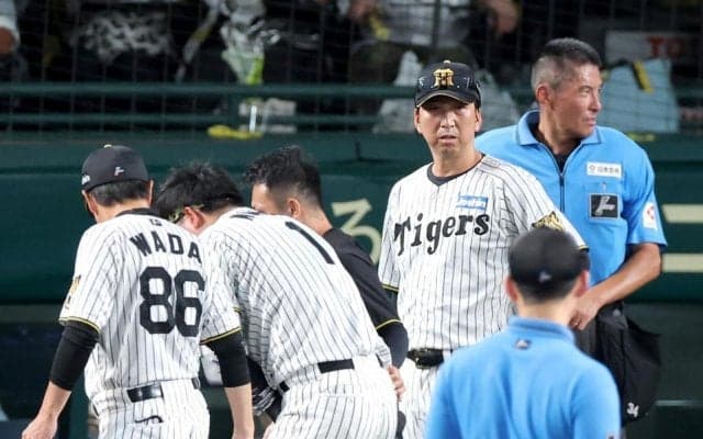 阪神・藤川監督「私としては阪神の選手も守りたいし、他球団全員の選手を守りたい」　森下が左手首付近への死球で負傷交代「左前腕部の打撲」の診断