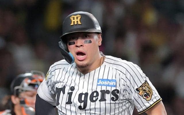 ２日連続で甲子園に怒号　阪神・佐藤輝が死球受けて大ブーイング　小笠原の１４６キロが右手付近直撃　前日死球で途中交代の森下もベンチから大声