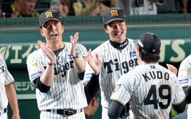 阪神・藤川監督　８月は１６勝９敗「本当にみんなが頑張ってくれた」　工藤が４連投「勝負としては外せない」