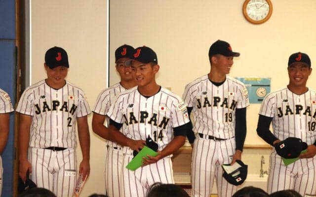 【U18】保育園訪問で野球指導や園児とダンスも　横浜の織田翔希「初心に戻れた」