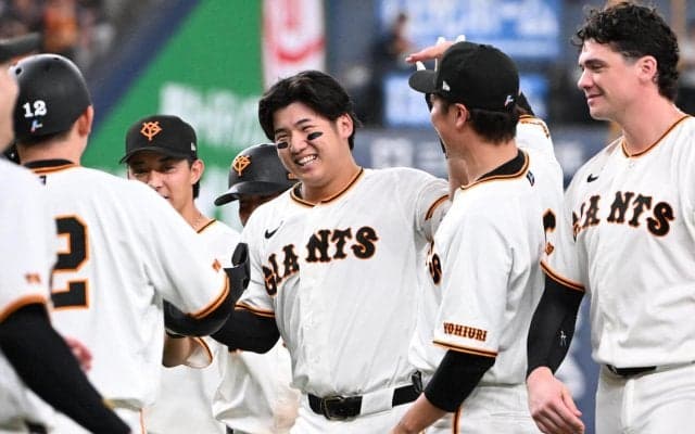【データ】巨人石塚裕惺サヨナラ犠飛　巨人の高卒２年目サヨナラ打は94年松井秀喜に次ぎ４人目
