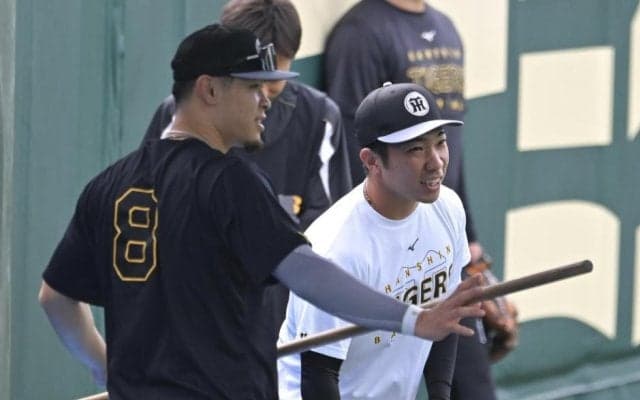 阪神・石井が１軍合流　「左アキレス腱の断裂」から復帰