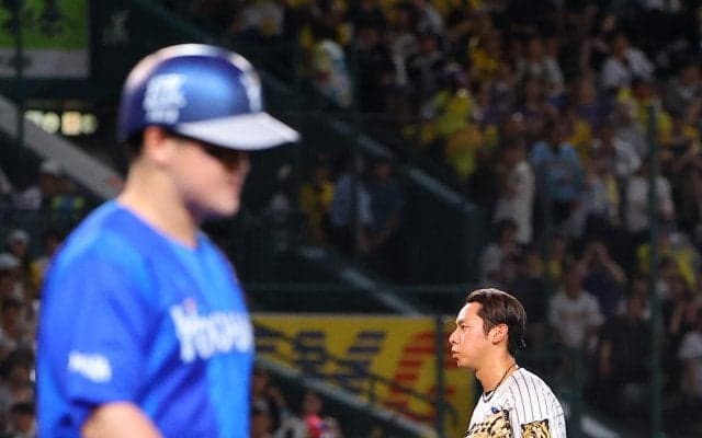 【阪神】甲子園がものものしい空気に包まれる　牧秀悟が死球交代、直後に坂本誠志郎も死球