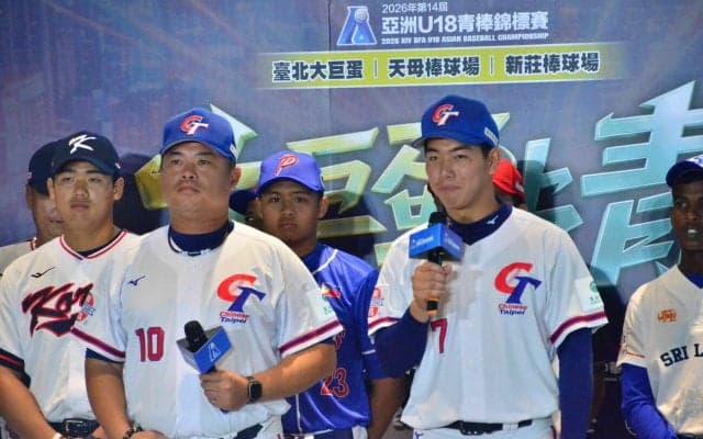 【U18】憧れの選手は「大谷」台湾主将・張乙安「甲子園の時から見てた」織田翔希との対戦熱望