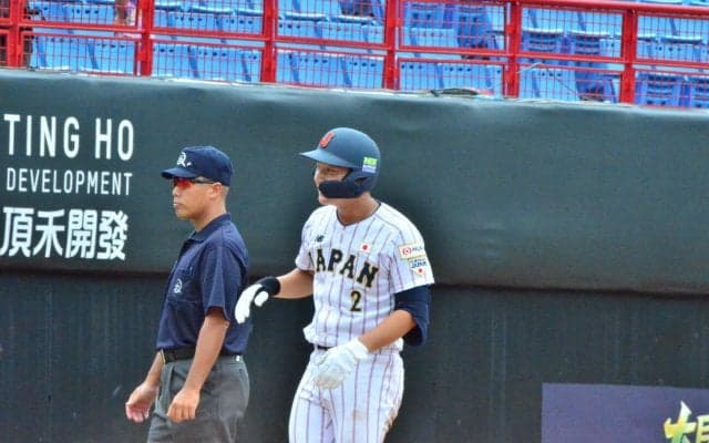 【U18】智弁和歌山・山田凜虎は４打点の活躍「とにかくチームのために」台湾にシャンプー持参