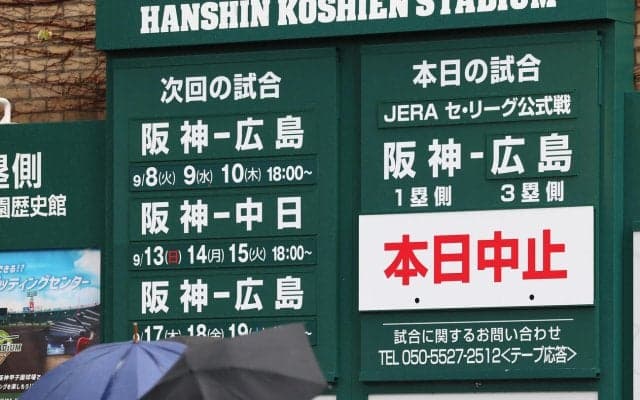 【阪神】９日、10日も怪しい天候　今日は14度目の雨天中止　万全の調整といけるか