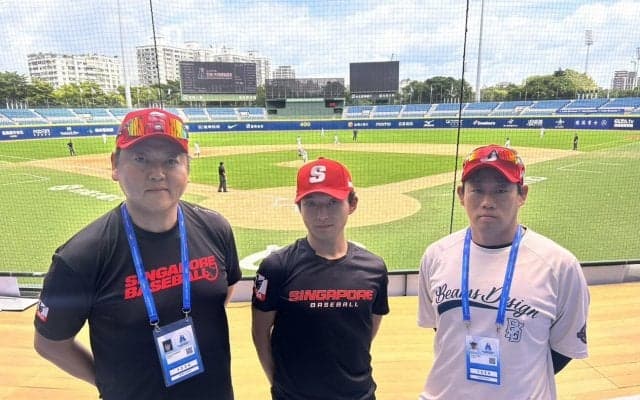 【U18】シンガポール代表にBC福島などでプレーした菊名裕貴氏がコーチ　選手たちには期待