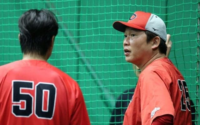 広島・新井監督　杉田が１軍初合流も登録見送り「この７連戦は健矢（鈴木）にブルペンに入ってもらう」