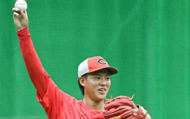 広島・杉田健　１軍に初合流  永川投手コーチと高２軍監督から激励の言葉「呼ばれたからには思い切りやる」