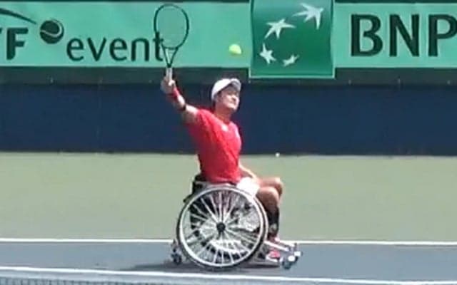 国枝＆眞田、勝負強さ見せ決勝へ