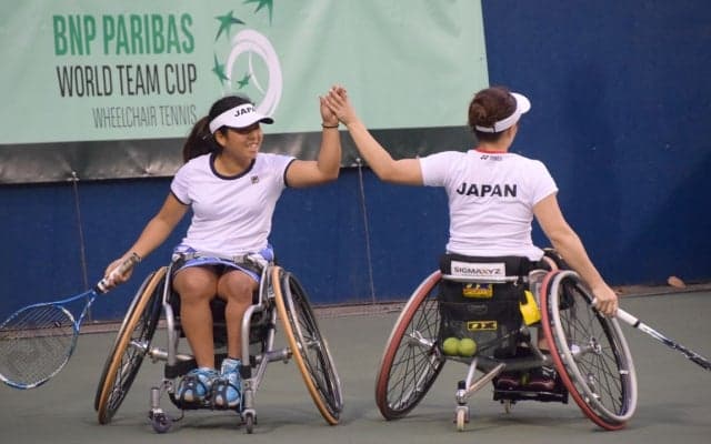 上地結衣＆二條実穂ペア ロシアとの激戦を制して有終の3位