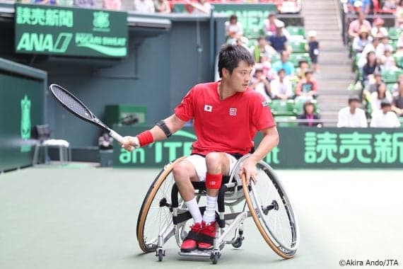 国枝＆眞田　奮戦及ばず日本は準優勝