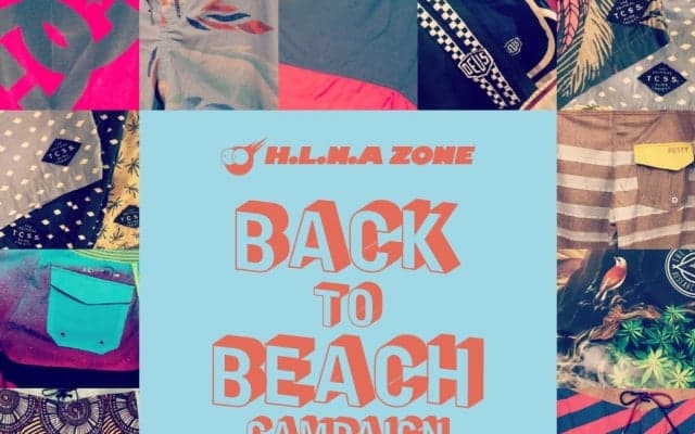 H.L.N.Aが“ BACK TO BEACH”キャンペーンを開催！