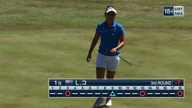 リディア・コ 3rdROUND  15H〜18Hハイライト