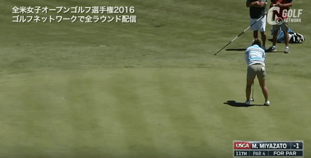 【全米女子OP】宮里美香2日目 悲願に向けてショートゲームで粘り強いプレー
