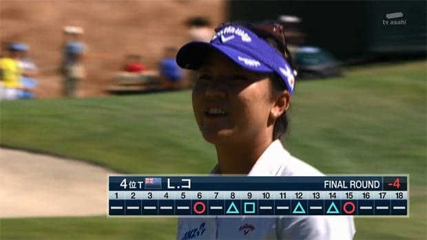 リディア・コ 全米女子OP最年少優勝ならず Total-4でFinalROUND終了 15H〜18Hハイライト