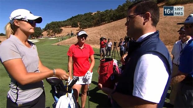 メジャー初優勝を狙うB.ラングとメジャー2勝目を狙うA.ノードクイストの戦い FinalROUNDプレーオフ16H