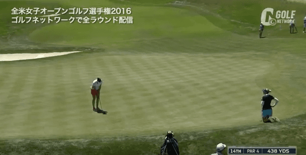 【全米女子OP】B.ラング３日目 母国のナショナルオープン制覇へ「68」で最終日へ