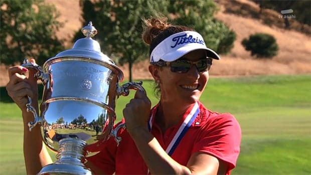 ブリタニー・ラング 全米女子オープン(メジャー初)優勝の瞬間
