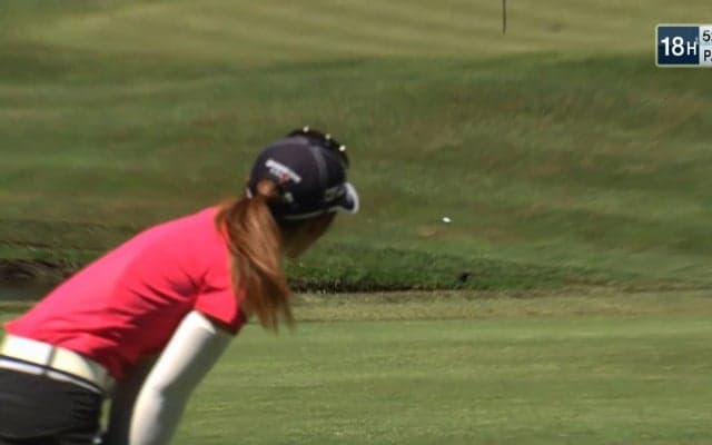 渡邉彩香無念の76で五輪逃す ブリタニー・ラングが悲願達成