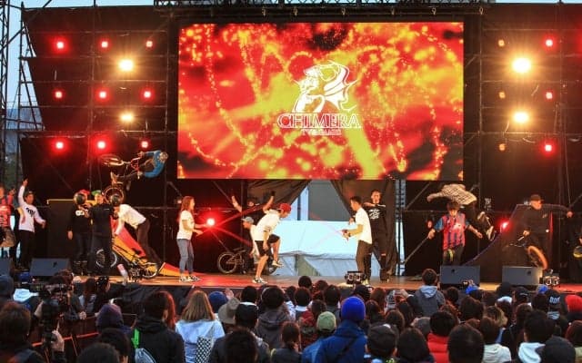 新感覚エクストリーム・ストリート・ロックフェス『CHIMERA GAMES VOL.2』