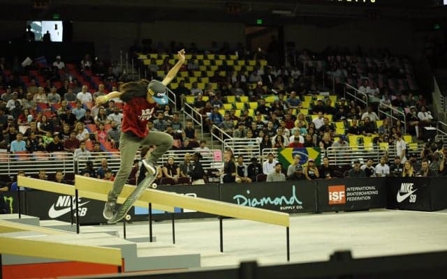 “西村碧莉”スケートボード世界最高峰の大会SLSで大健闘の5位！