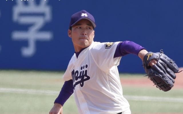 明治大　開幕前インタビュー　水野匡貴