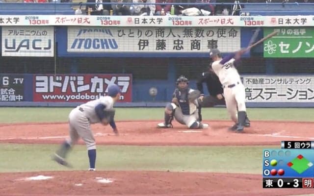 【ハイライト】 東京大学 対 明治大学 1回戦