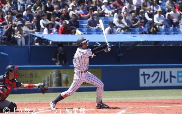 立教大　山根がまたも値千金の逆転本塁打！チームで掴んだ先勝