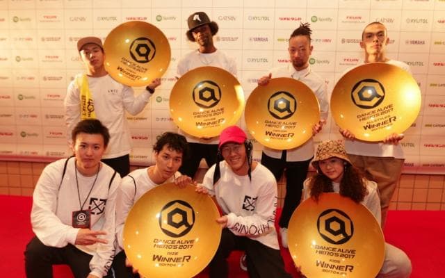 世界最大規模のストリートダンスバトルイベント『DANCE ALIVE HERO’S 2017』結果