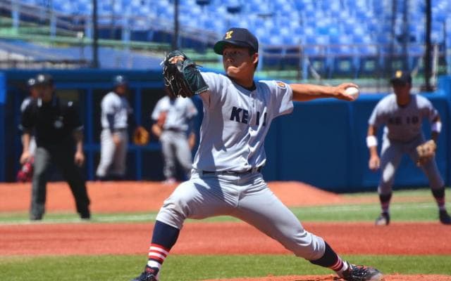 慶応大　途中逆転するも粘り足りず、立大に先勝を許す