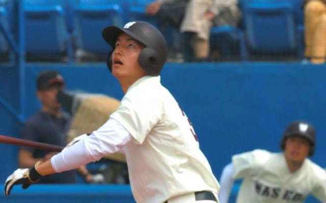 早稲田大　初先発の早川を打線が援護し先勝、４番加藤が４打点