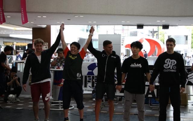 Yoが初優勝！『Japan Freestyle Football Championship2017』