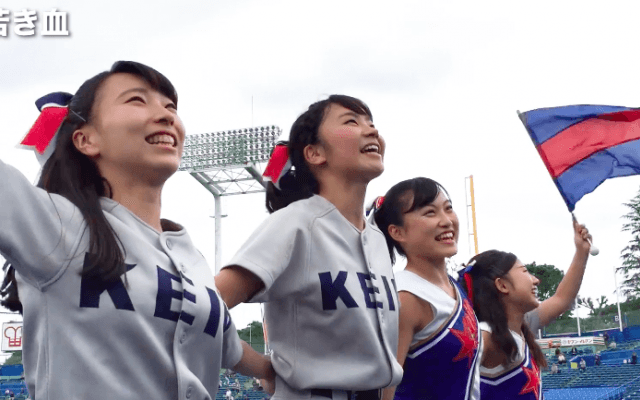 【慶早戦応援特集】学生注目！慶應得点時の「若き血」