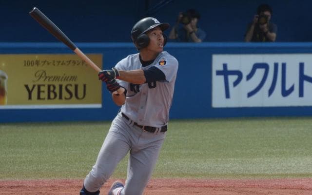 慶応大　２本の満塁弾で優勝に王手をかける　早大①