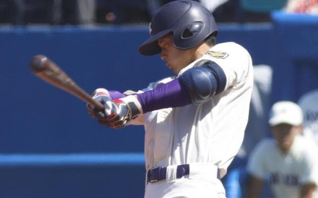 明大　リーグ戦後インタビュー　越智達矢