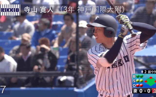 BIG6's Top 3 players【安打編/2017春】　１位・寺山 寛人