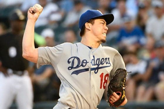 前田健太5回1失点で今季日本人投手最多8勝目、チームは今季最長11連勝