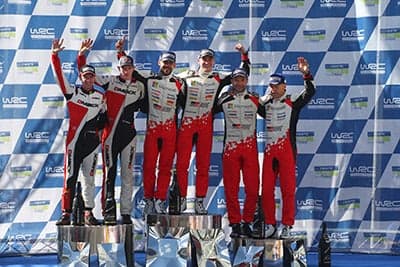 ラッピがWRC初優勝を果たす ハンニネンは総合3位で初の表彰台を獲得
