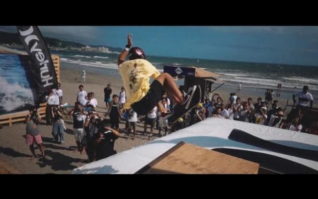 国内初『 Hurley Aerial Park @KBP Yuigahama 』由比ガ浜海水浴場にオープン！