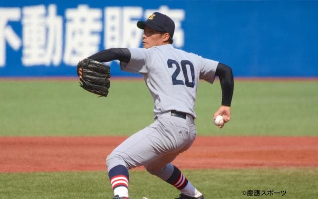 慶大　岩見、瀬尾、郡司３選手の本塁打で快勝！／法大3回戦