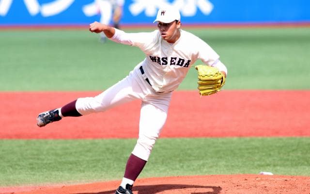 早大　柳澤が９回１失点で完投！投打かみ合い待望の勝ち点１を獲得／東大２回戦