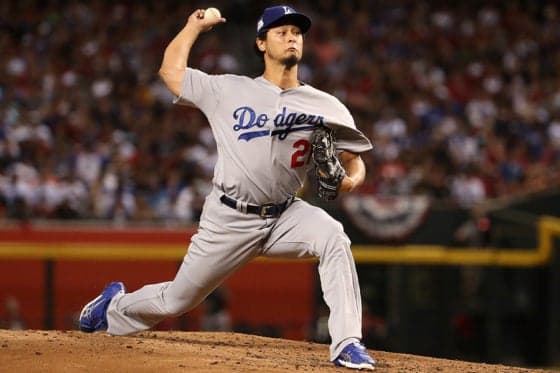 ダルビッシュPS初勝利、セットアッパー前田健太が快投　ド軍が3連勝で突破