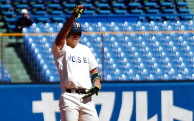 法大　菅野3戦連続完投！ 5回の集中打で先勝を飾る／立大1回戦