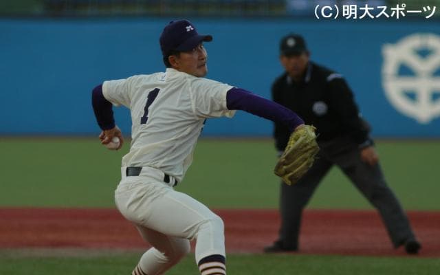 明大　vs東大1回戦 試合後コメント