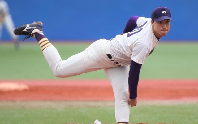 明大　先発・水野１失点の好投で勝ち点奪取　優勝の行方は早慶戦に／東大2回戦