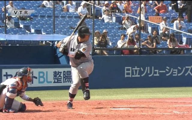 東北楽天 2位指名 慶應・岩見雅紀（比叡山）