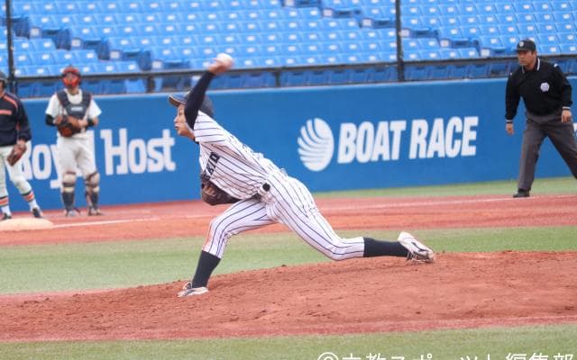 立大　エース田中誠、８回139球の熱投も。立大、延長で力尽きる…／法大4回戦